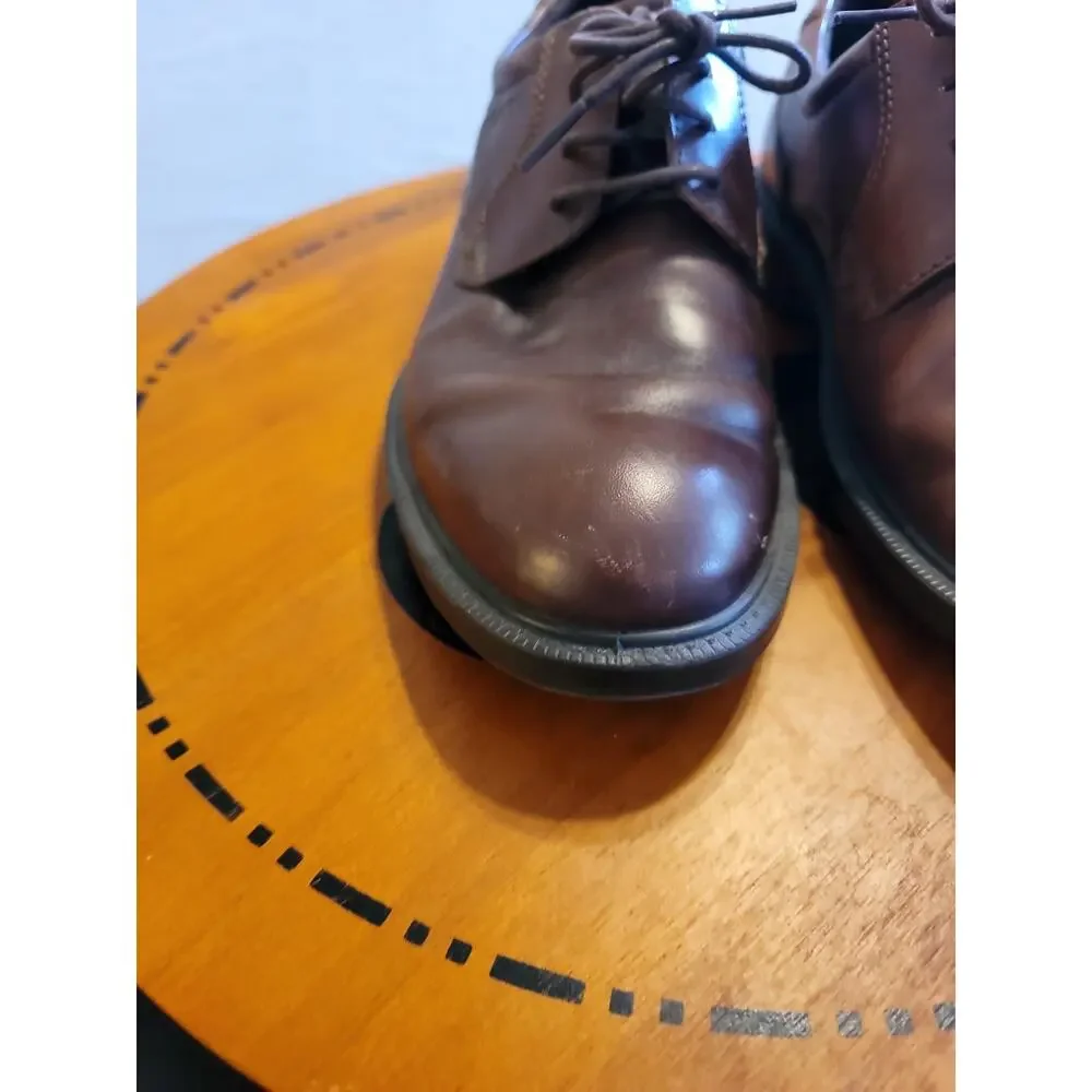 ECCO Helsinki Classic Oxford Dress Shoes in brown leather Size 7